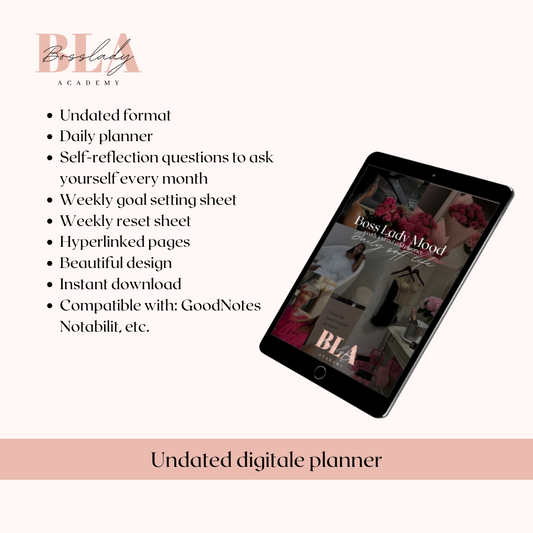 Boss Lady Daily planner