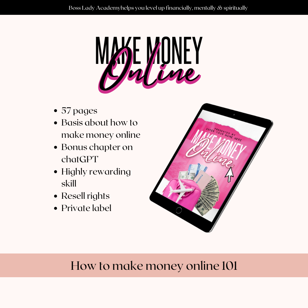 how to make money online