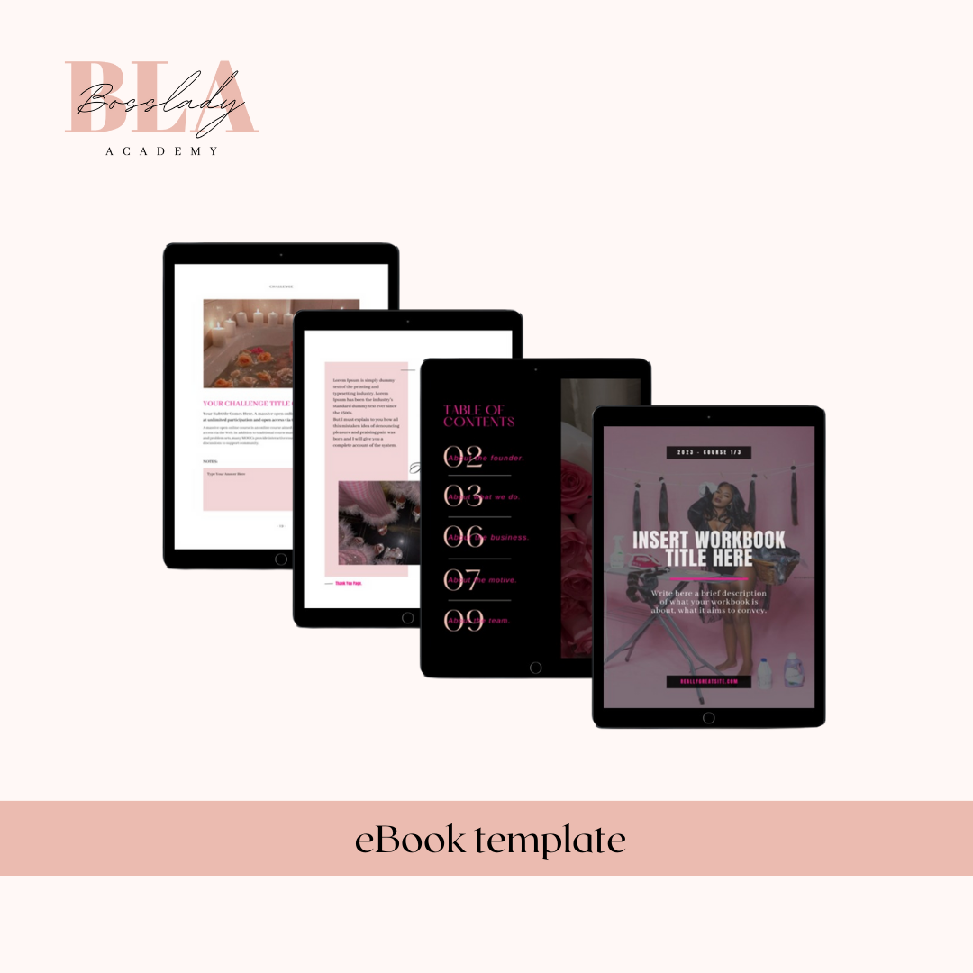 eBook template DFY