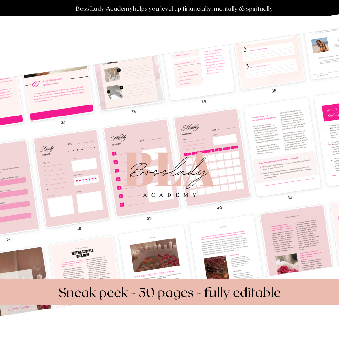eBook template DFY