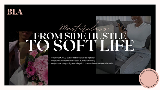 Masterclass: From side hustle to soft life